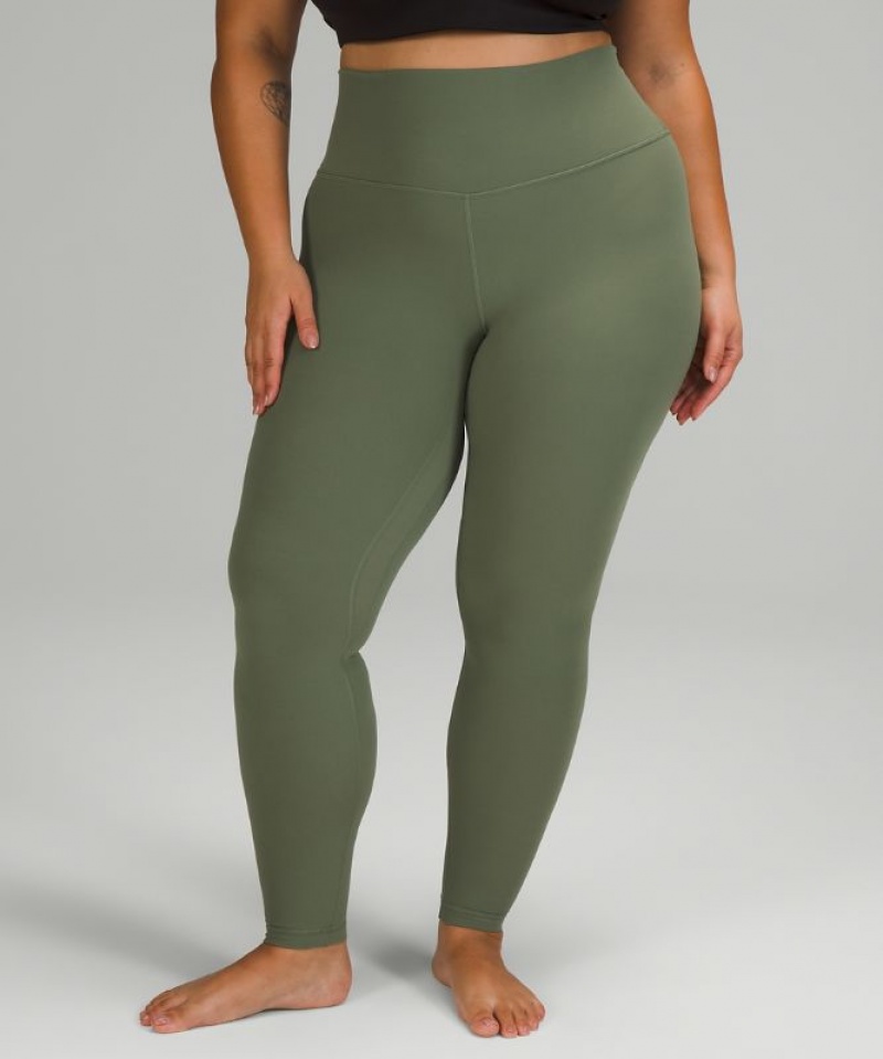 Leggins Lululemon En Linea lululemon Align High Rise 28 Mujer Verdes